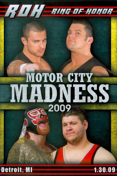 ROH: Motor City Madness 2009のポスター