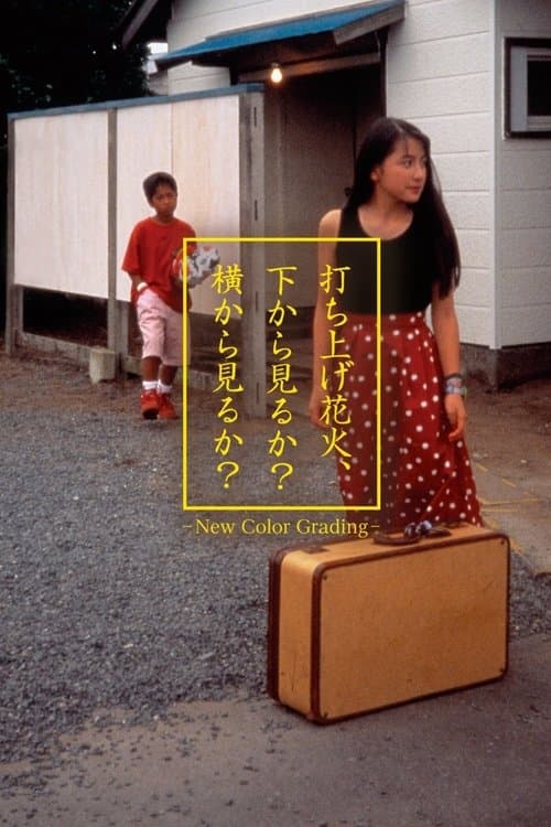 打ち上げ花火、下から見るか？横から見るか？のポスター