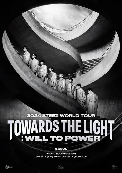 ATEEZ World Tour - Towards The Light : Will To Powerのポスター