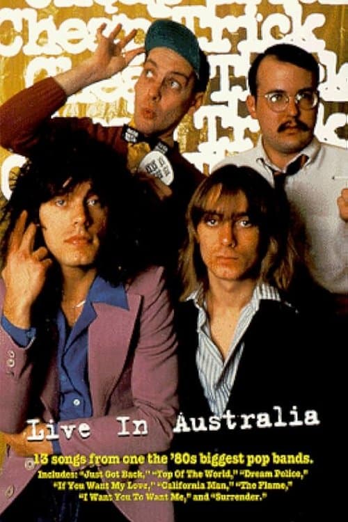 Cheap Trick: Live in Australiaのポスター