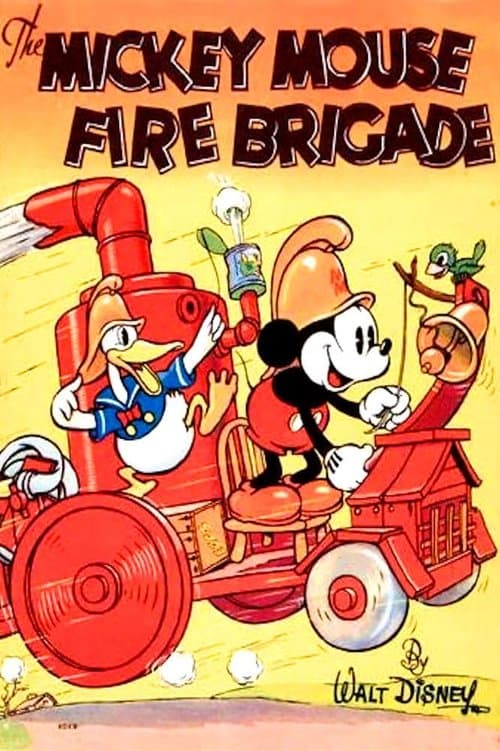 Mickey's Fire Brigadeのポスター