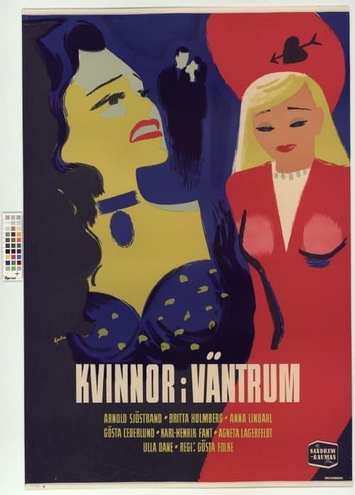 Kvinnor i väntrumのポスター
