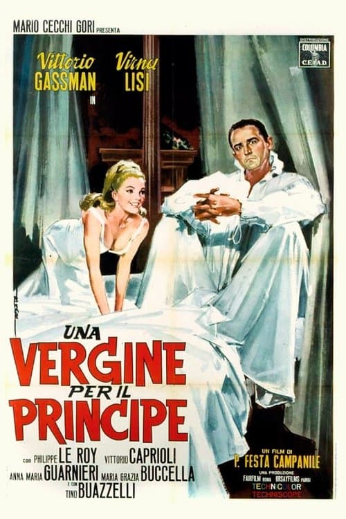 Una vergine per il principeのポスター