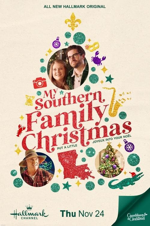 My Southern Family Christmasのポスター