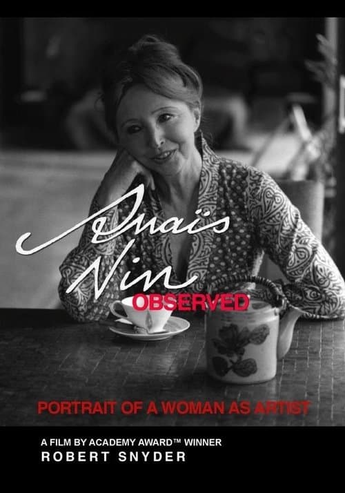 Anaïs Nin Observedのポスター