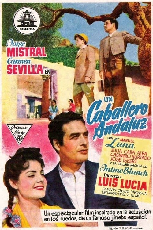Un caballero andaluzのポスター