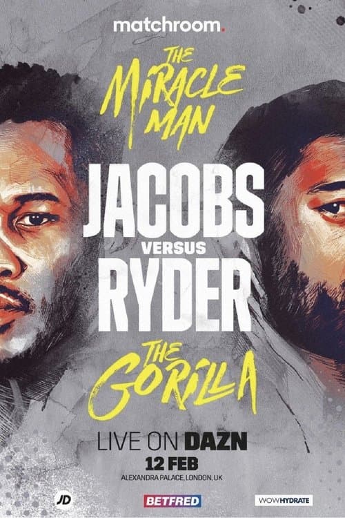 Daniel Jacobs vs. John Ryderのポスター