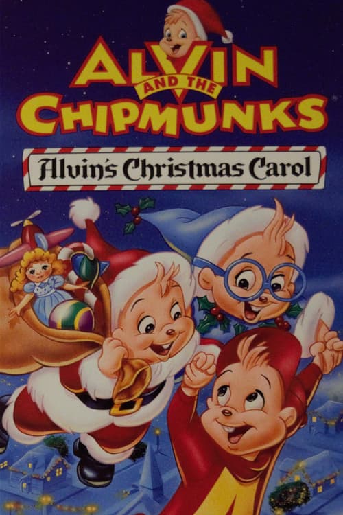 Alvin and the Chipmunks: Alvin's Christmas Carolのポスター