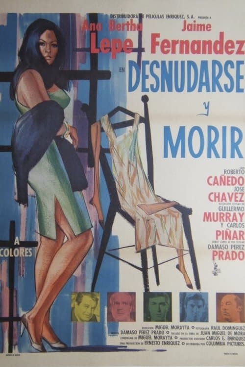 Desnudarse y morirのポスター