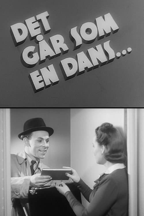 Det går som en dans...のポスター
