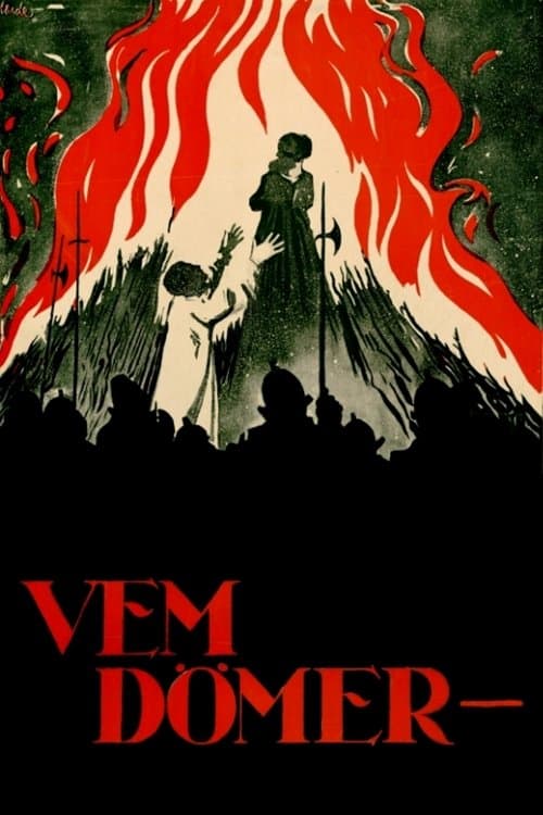 Vem dömerのポスター