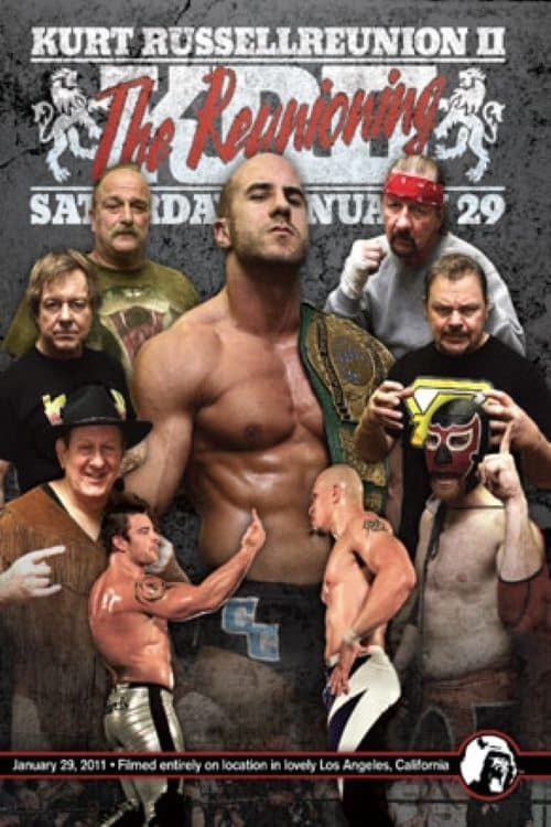PWG: Kurt Russellreunion 2 - The Reunioningのポスター