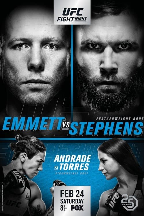 UFC on Fox 28: Emmett vs. Stephensのポスター