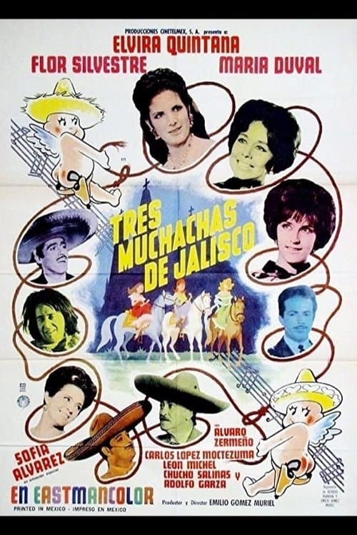 Tres muchachas de Jaliscoのポスター