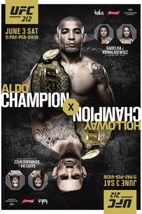 UFC 212: Aldo vs. Hollowayのポスター
