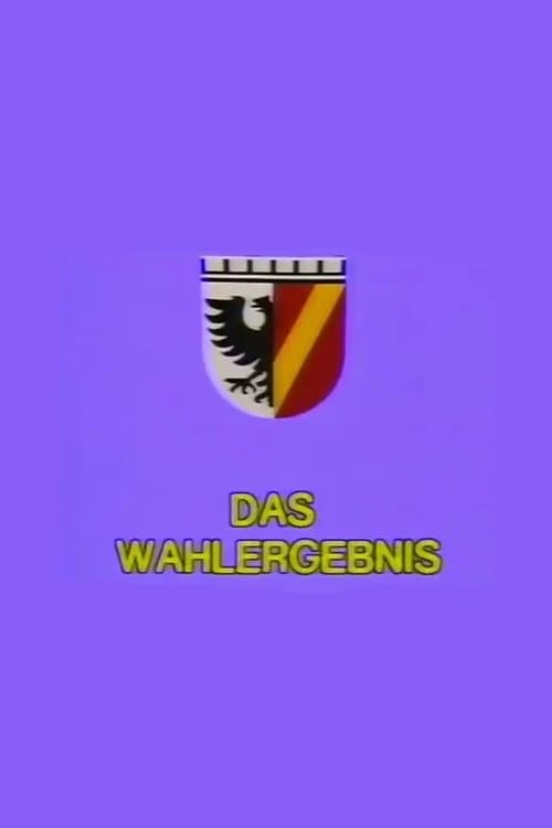 Das Wahlergebnisのポスター