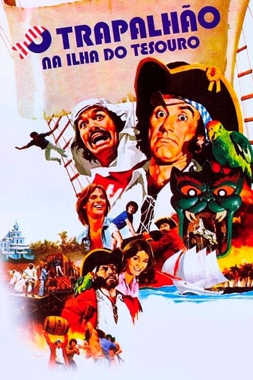O Trapalhão na Ilha do Tesouroのポスター