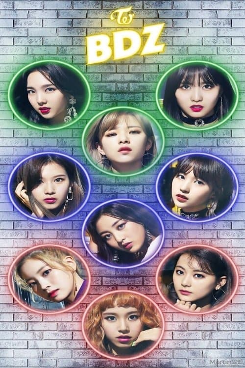 Twice 1st Arena Tour 2018 "BDZ" @武蔵野の森総合スポーツプラザ メインアリーナのポスター