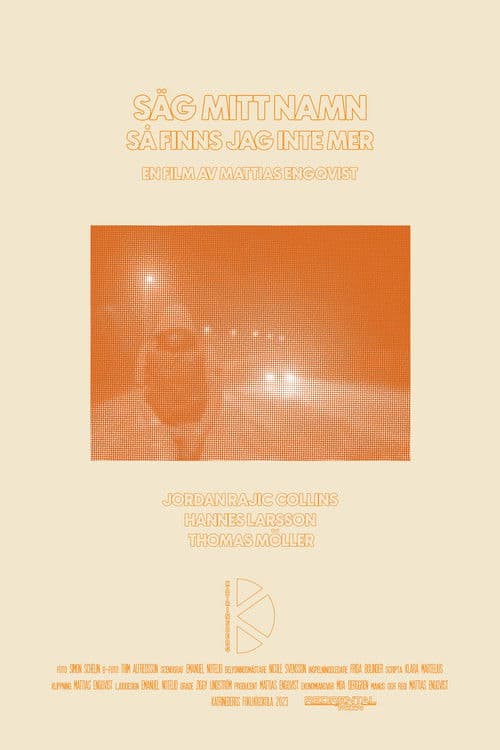 Säg mitt namn så finns jag inte merのポスター