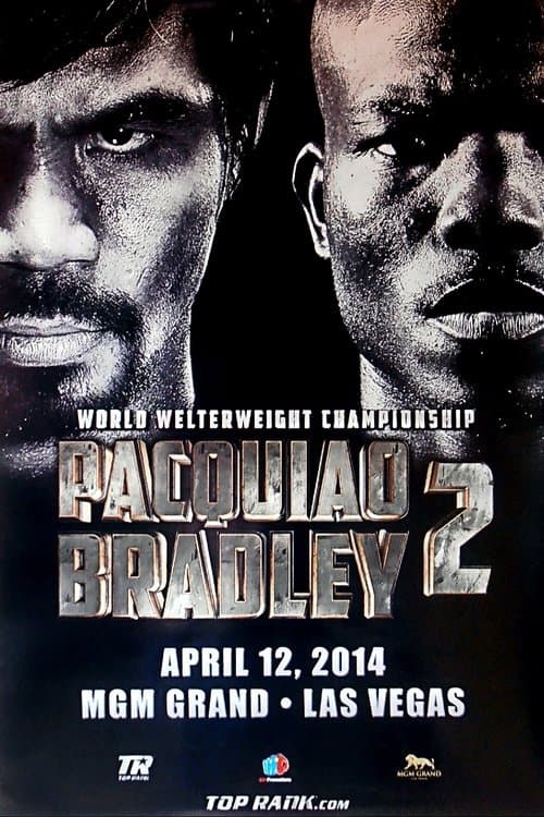 Manny Pacquiao vs. Timothy Bradley IIのポスター