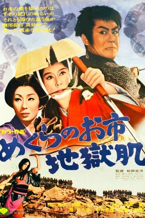 めくらのお市　地獄肌のポスター