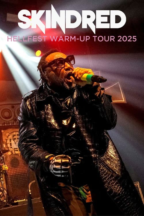 Skindred Hellfest Warm-up Tour 2025のポスター