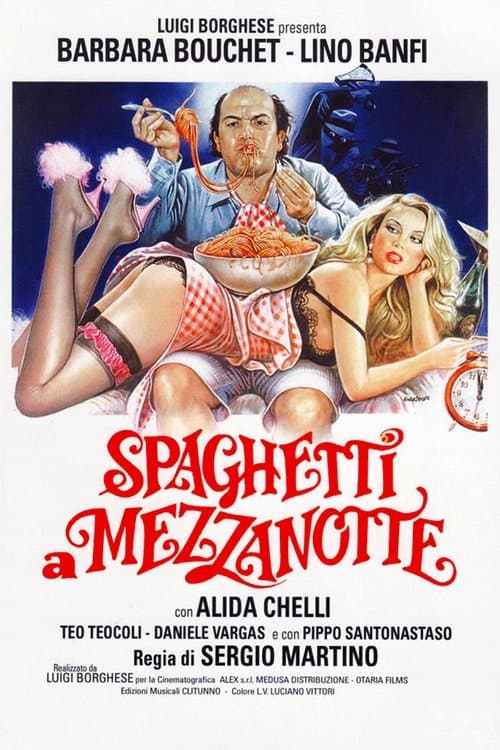 Spaghetti a mezzanotteのポスター