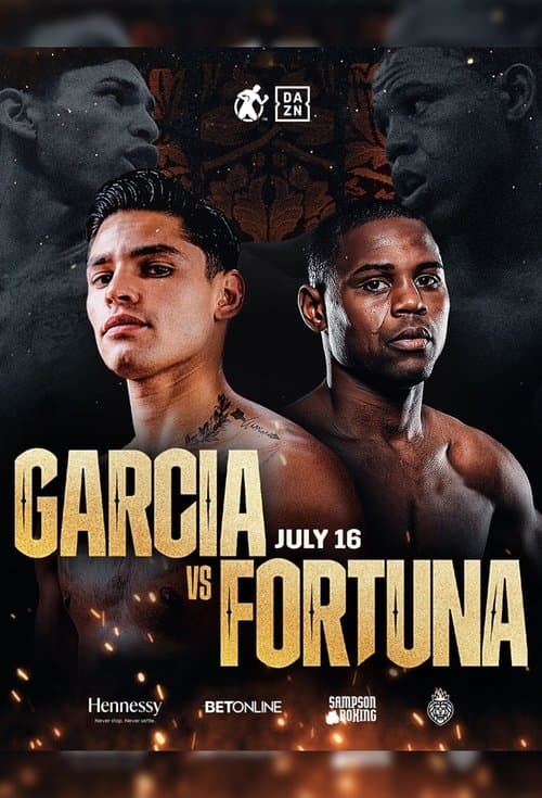 Ryan Garcia vs. Javier Fortunaのポスター