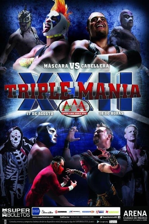AAA Triplemania XXIIのポスター