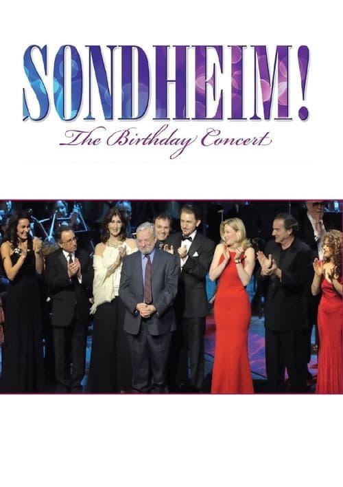 Sondheim! The Birthday Concertのポスター