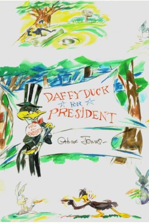 Daffy Duck for Presidentのポスター