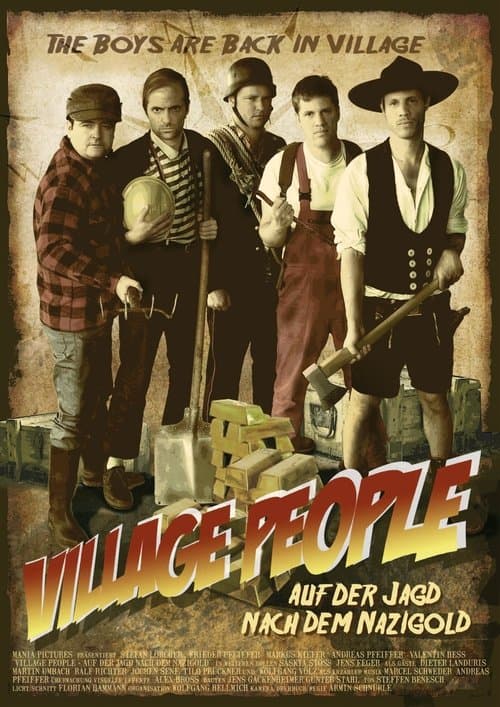 Village People - Auf der Jagd nach dem Nazigoldのポスター