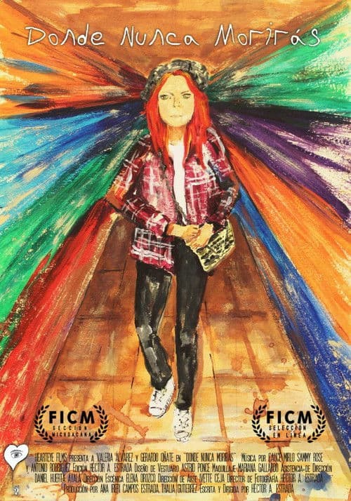 Donde nunca morirásのポスター