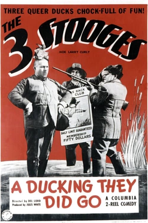 A Ducking They Did Goのポスター