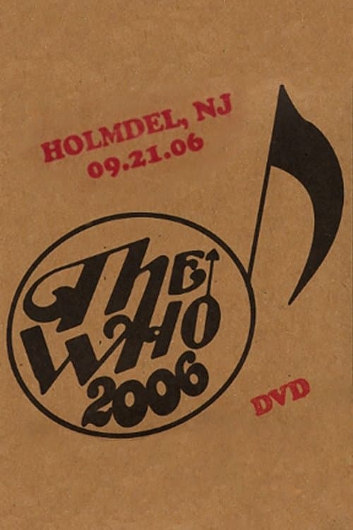 The Who: Holmdel 9/21/2006のポスター