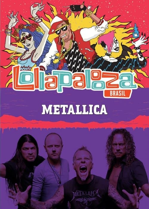 Metallica: Lollapalooza Brazil 2017のポスター