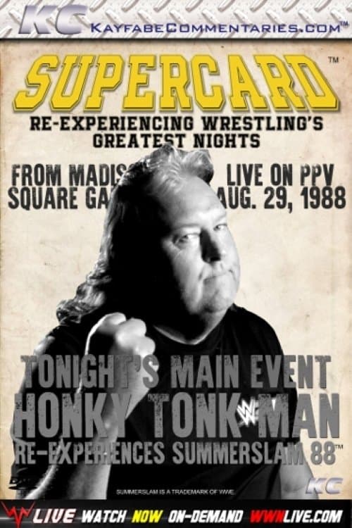 Supercard: Summerslam 88 with The Honky Tonk Manのポスター
