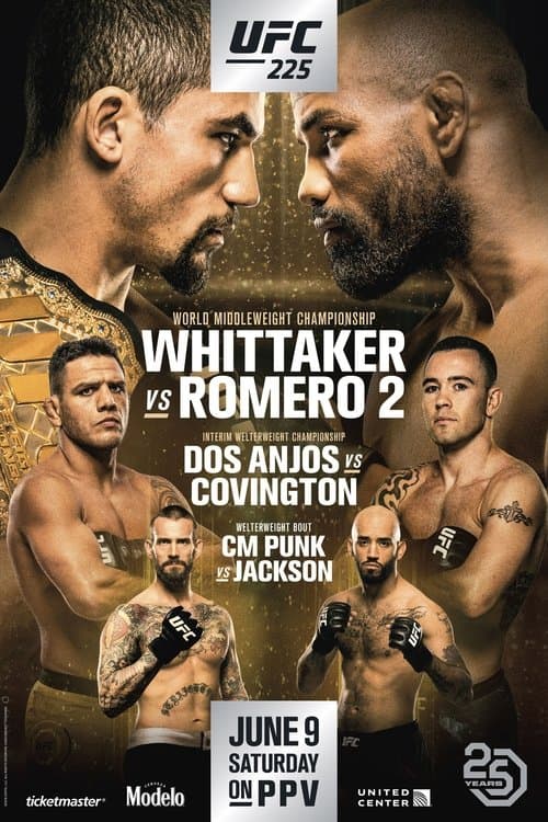 UFC 225: Whittaker vs. Romero 2のポスター