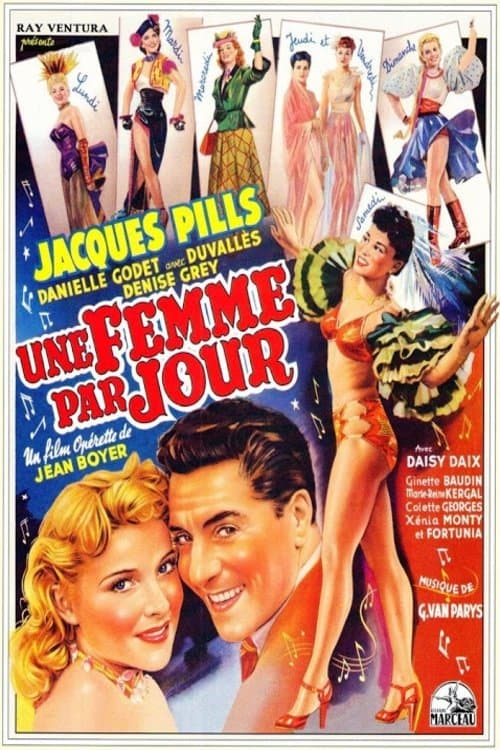 Une femme par jourのポスター