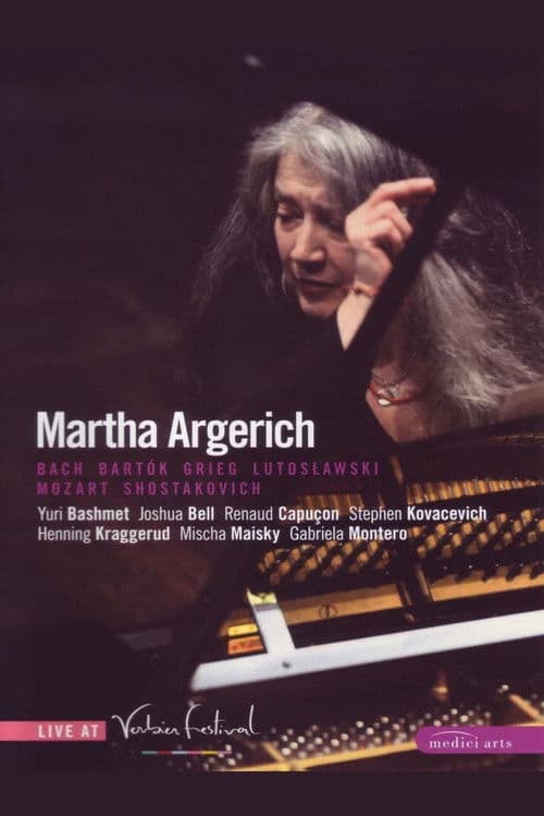 Martha Argerich – Verbier 2007-2008のポスター