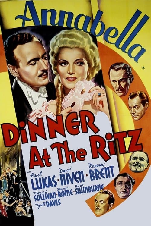 Dinner at the Ritzのポスター
