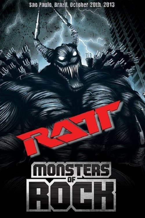 Ratt: Monsters of Rock 2013のポスター