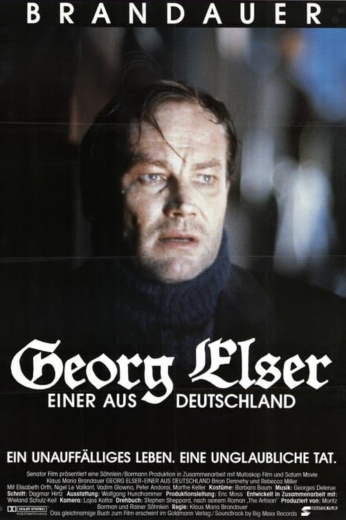 Georg Elser – Einer aus Deutschlandのポスター