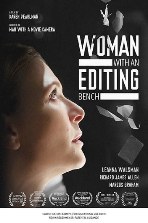 Woman with an Editing Benchのポスター
