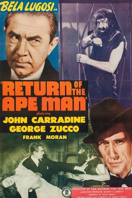 Return of the Ape Manのポスター