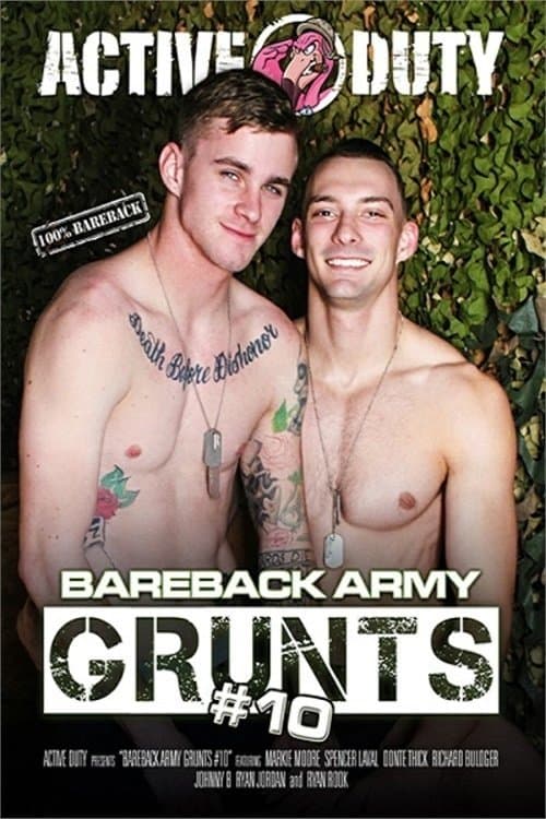Bareback Army Grunts 10のポスター
