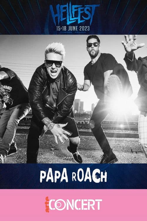 Papa Roach - Hellfest 2023のポスター