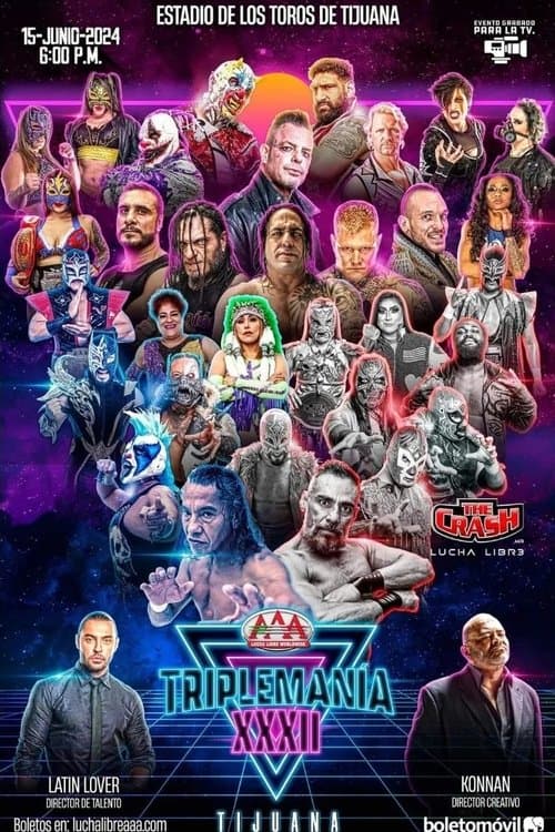AAA TripleMania XXXII: Tijuanaのポスター