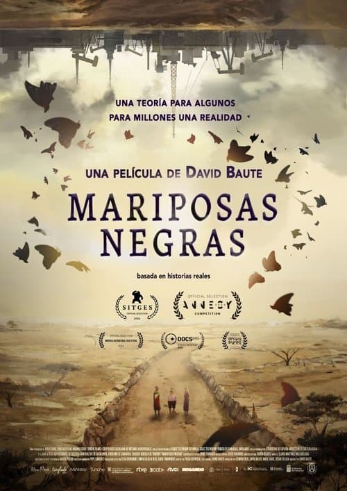 Mariposas Negrasのポスター