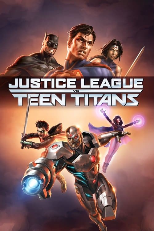 ジャスティス・リーグ VS ティーン・タイタンズのポスター